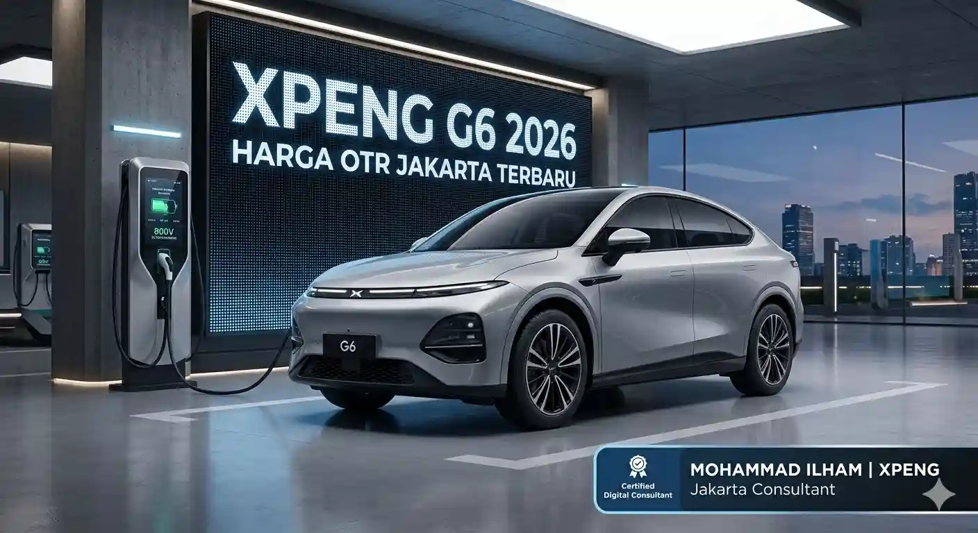 Harga XPENG G6 OTR Jakarta 2026