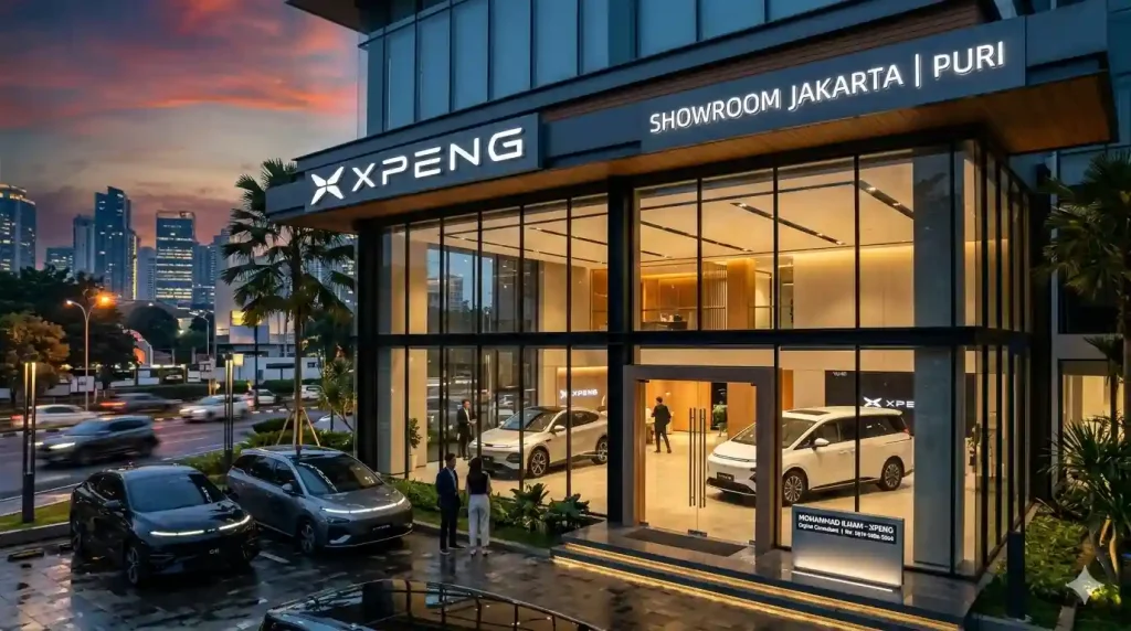Xpeng Showroom Puri Jakarta