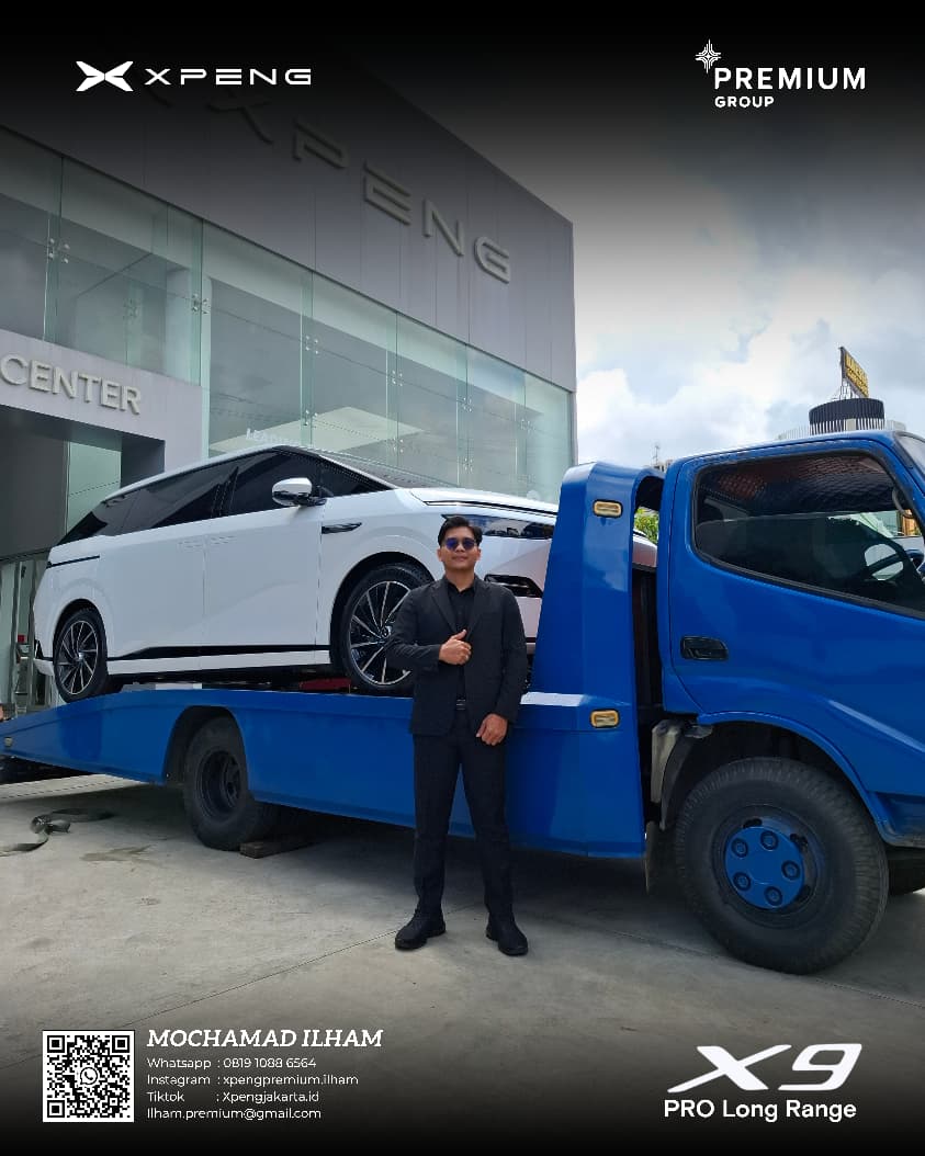 Serah Terima Unit Mobil Listrik XPENG Indonesia