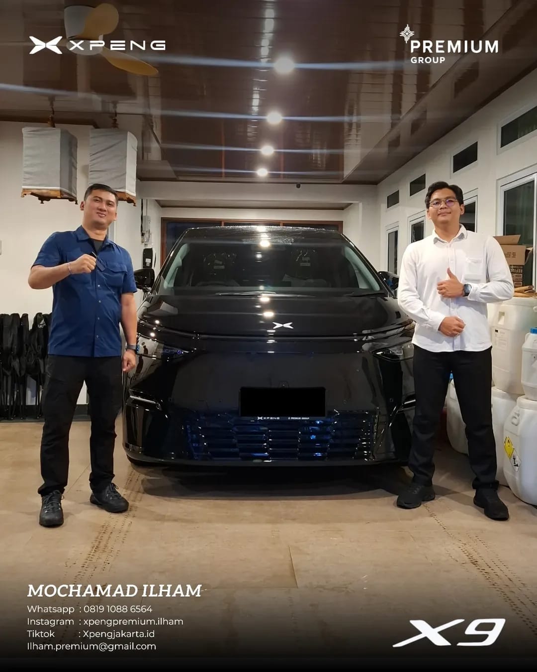 Serah Terima Unit Mobil Listrik XPENG Indonesia