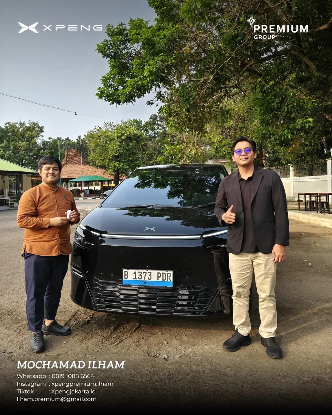 Serah Terima Unit Mobil Listrik XPENG Indonesia