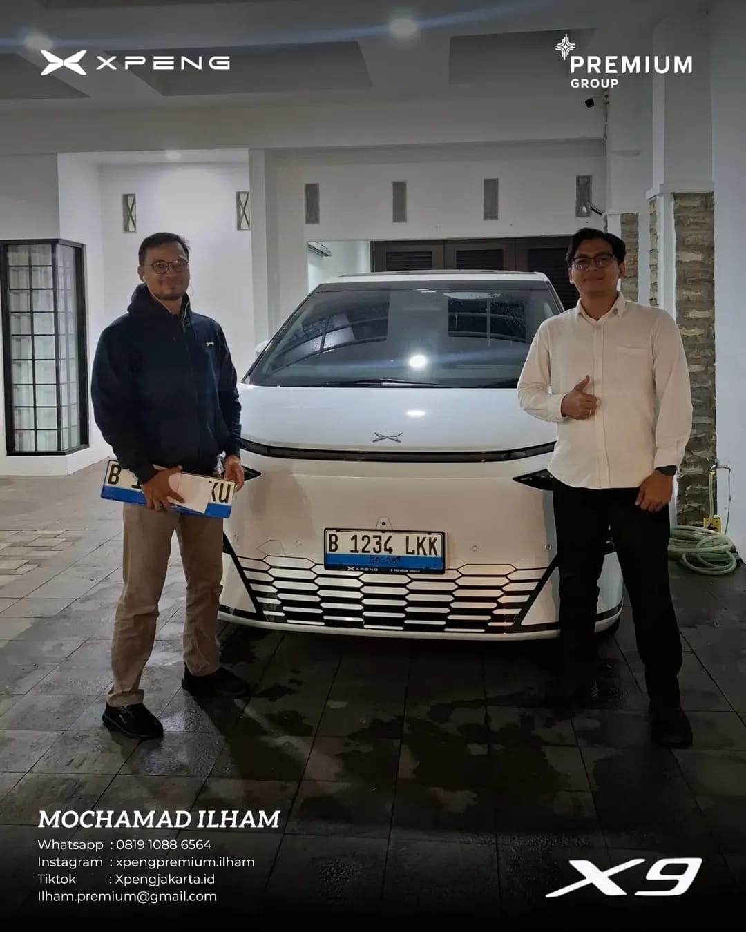 Serah Terima Unit Mobil Listrik XPENG Indonesia