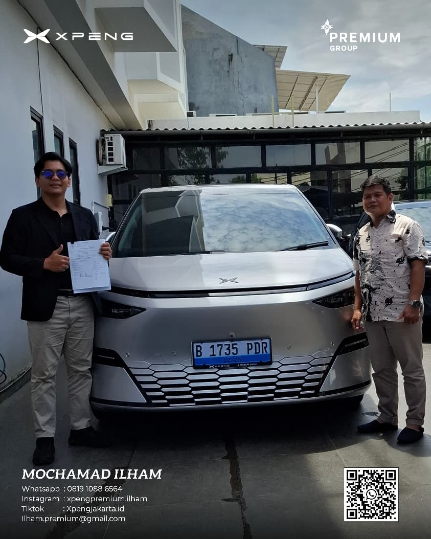 Serah Terima Unit Mobil Listrik XPENG Indonesia